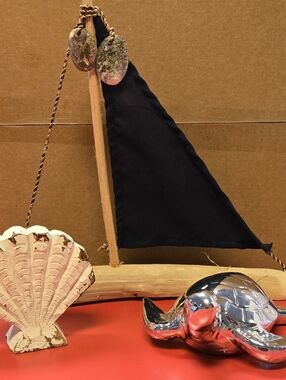 Nautical Sailboat And Beachy Decor